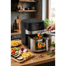 Esperanza EKA005 Neriebi gruzdintuvė 8L, 1600W Inox Esperanza EKA005 Neriebi gruzdintuvė 8L, 1600W Inox