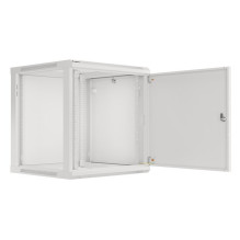 Serverio Korpusas - LANBERG 19" 12U Plieninis Juodas Sieninis Rack Korpusas 600x600