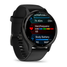 Smartwatch - Garmin Venu 3 1.4' AMOLED GPS Heart Rate Monitor Black Smartwatch - Garmin Venu 3 1.4' AMOLED GPS Heart Rate Monitor Black