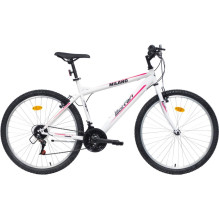 Bicycle city Bottari Milano, 26 ", white / pink
