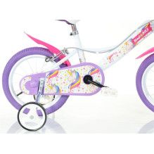 Vaikiškas dviratis Bimbo Bike Unicorn, 14"