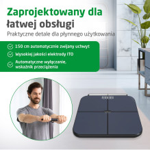 „Medisana BS 850“ holistinės 8 balų analitinės svarstyklės „Medisana BS 850“ holistinės 8 balų analitinės svarstyklės