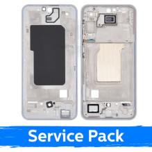 Ekrano rėmas / vidinis korpusas skirtas Samsung A356 A35 5G / Iceblue / (Service Pack)