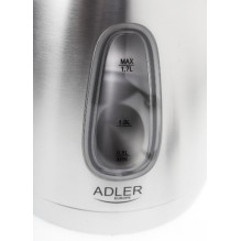 Adler AD 1223 elektrinis virdulys 1,7 l juodas, nerūdijantis plienas 2200 W Adler AD 1223 elektrinis virdulys 1,7 l juodas, nerūdijantis plienas 2200 W