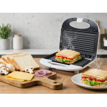 TITANUM TKT004W sumuštinių keptuvė 700 W, balta TITANUM TKT004W sumuštinių keptuvė 700 W, balta
