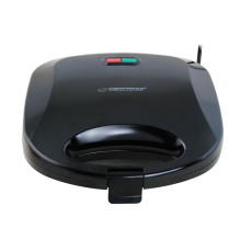 Esperanza EKT008 vaflinė 2 vafliai 1000 W Juoda Esperanza EKT008 vaflinė 2 vafliai 1000 W Juoda