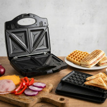Esperanza EKT005 sandwich maker 700 W Black, Gray Esperanza EKT005 sandwich maker 700 W Black, Gray