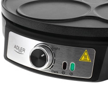 Adler AD 3093 Double-Sided Electric Pancake Maker 2 in 1 Black Adler AD 3093 Double-Sided Electric Pancake Maker 2 in 1 Black