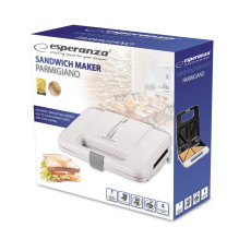 Esperanza EKT010W Sandwich toaster 1000W White Esperanza EKT010W Sandwich toaster 1000W White