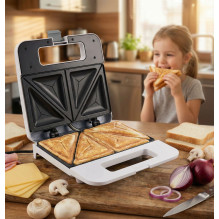 Esperanza EKT010W Sandwich toaster 1000W White Esperanza EKT010W Sandwich toaster 1000W White