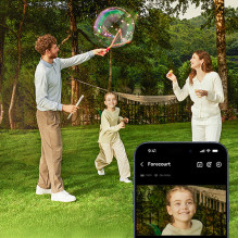„Baseus Security S1 Lite 2K“ lauko kamera – balta