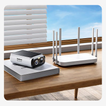 „Baseus Security S1 Lite 2K“ lauko kamera – balta