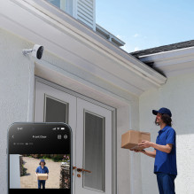 „Baseus Security N1 2K“ lauko kamera – balta