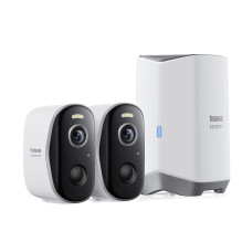 Baseus Security N1 2K Outdoor Monitoring Kit (2 Cameras) - White