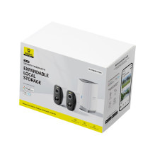 Baseus Security N1 2K Outdoor Monitoring Kit (2 Cameras) - White