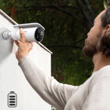 Baseus Security S1 Pro Dual 3K Outdoor Surveillance Kit (2 Cameras) - White