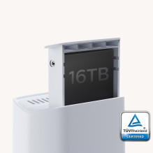 „Baseus Security N1 Plus“ dvigubos 2K lauko stebėjimo komplektas (2 kameros) – baltas