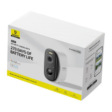 Baseus Security N1 Plus 2K Outdoor Camera - White