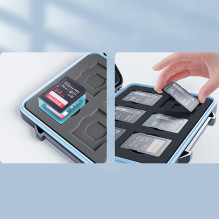 Orico PHCD Case for Memory Cards and Data Media Black 2.5" SSD 2.5" HDD M.2 SSD SD Micro SD CompactFlash Card 