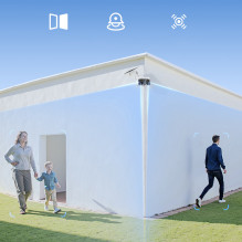 Baseus Security X1 Pro Dual Camera 3K Outdoor Camera - White