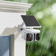 Baseus Security X1 Pro Dual Camera 3K Outdoor Camera - White