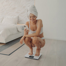 Wozinsky WIWL-180 Smart Bluetooth Bathroom Scale - White