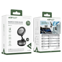 Acefast E30 Magnetic Dashboard / Windshield Suction Cup Holder - Black