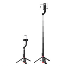 Acefast E42 Selfie Stick with Auto Tripod and Bluetooth Remote Control 1.05m - Black