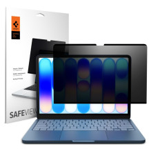 Folia prywatyzująca Spigen SafeView ir MacBook Neo 13" 2026 m.