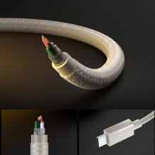 Kabel Spigen Essential EB6015CC USB-C 60W 150 cm - tytanowy