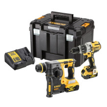 DEWALT DCK229P2T 18 V kombinuotas elektrinių įrankių rinkinys
