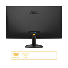 AOC B3 27B31H LED display 68.6 cm (27") 1920 x 1080 pixels Full HD Black