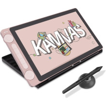 HUION Kamvas 13 grafinė planšetė Pink 5080 lpi 293,76 x 165,24 mm USB
