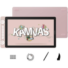 HUION Kamvas 13 grafinė planšetė Pink 5080 lpi 293,76 x 165,24 mm USB