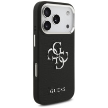 Guess Guess Grained Big 4G Classic Logo case for iPhone 17 Pro - black Guess Guess Grained Big 4G Classic Logo case for iPhone 17 Pro - black