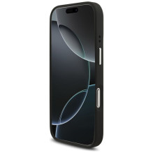 Guess Guess Grained Big 4G Classic Logo case for iPhone 17 Pro - black Guess Guess Grained Big 4G Classic Logo case for iPhone 17 Pro - black