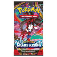 Pokemon Mega Evolution: Chaos Rising Booster kortų papildymo pakuotė 1 vnt. Pokemon Mega Evolution: Chaos Rising Booster kortų papildymo pakuotė 1 vnt.