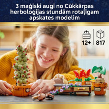 KONSTR HOGWARTS HERBOLOGY PLANTS 76474 KONSTR HOGWARTS HERBOLOGY PLANTS 76474