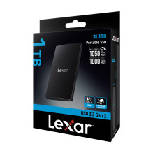 Nešiojamas SSD Diskas - Lexar SL300 1TB 1050 MB / s Skaitymas 1000 MB / s Rašymas Nešiojamas SSD Diskas - Lexar SL300 1TB 1050 MB / s Skaitymas 1000 MB / s Rašymas