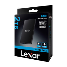 Nešiojamas SSD Diskas - Lexar SL300 2TB 1050 MB / s Skaitymas 1000 MB / s Rašymas