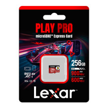 Atminties Kortelė - Lexar PLAY Pro microSD Express 7.1 256GB 900 MB / s, 600 MB / s Atminties Kortelė - Lexar PLAY Pro microSD Express 7.1 256GB 900 MB / s, 600 MB / s