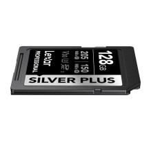 Atminties kortelė - Lexar Professional SILVER PLUS SDXC 128GB 205 MB / s Skaitymas 150 MB / s Rašymas