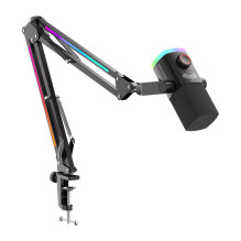 Mikrofonas - Fifine AM8proT Dinaminis USB / XLR 48 kHz 24-Bit Juodas