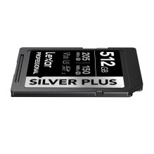 Atminties Kortelė - Lexar Professional SILVER PLUS SDXC 512GB 205 MB / s Skaitymas, 150 MB / s Rašymas Atminties Kortelė - Lexar Professional SILVER PLUS SDXC 512GB 205 MB / s Skaitymas, 150 MB / s Rašymas