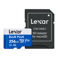 Atminties Kortelė - Lexar microSDXC 256GB, Iki 170MB / s, Full HD, 4K, LMSBLPL256G-BNANG Atminties Kortelė - Lexar microSDXC 256GB, Iki 170MB / s, Full HD, 4K, LMSBLPL256G-BNANG