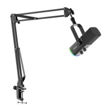 Mikrofonas - Fifine AM8T Dinaminis USB / XLR Su 3.5mm Išėjimu Juodas Mikrofonas - Fifine AM8T Dinaminis USB / XLR Su 3.5mm Išėjimu Juodas