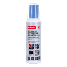 Ekrano Valiklis - Activejet 2in1 250 ml / 20x20 cm Ekrano Valiklis - Activejet 2in1 250 ml / 20x20 cm
