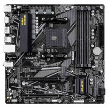 Pagrindinė plokštė, GIGABYTE, AMD B550, SAM4, Micro-ATX, DDR4 atmintis, 4 atminties lizdai, B550MDS3HR2