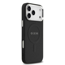 Guess Apple iPhone 17 Pro Max PU Saffiano MagSafe Case Black Guess Apple iPhone 17 Pro Max PU Saffiano MagSafe Case Black