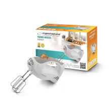 Esperanza EKM009 rankinis maišytuvas pilka, balta 250 W Esperanza EKM009 rankinis maišytuvas pilka, balta 250 W